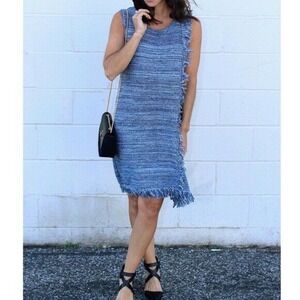 Anthropologie Holding Horses Fringe Sweater Dress